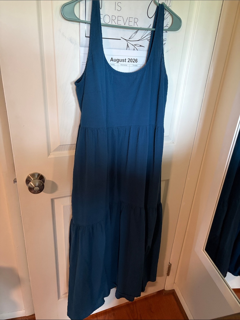 Sleeveless Teal Maxi Dress - Elegant Everyday Style